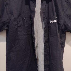 Nwot. 2 shirts Men's jagermeister button up shirt XXL with under shirt xl
